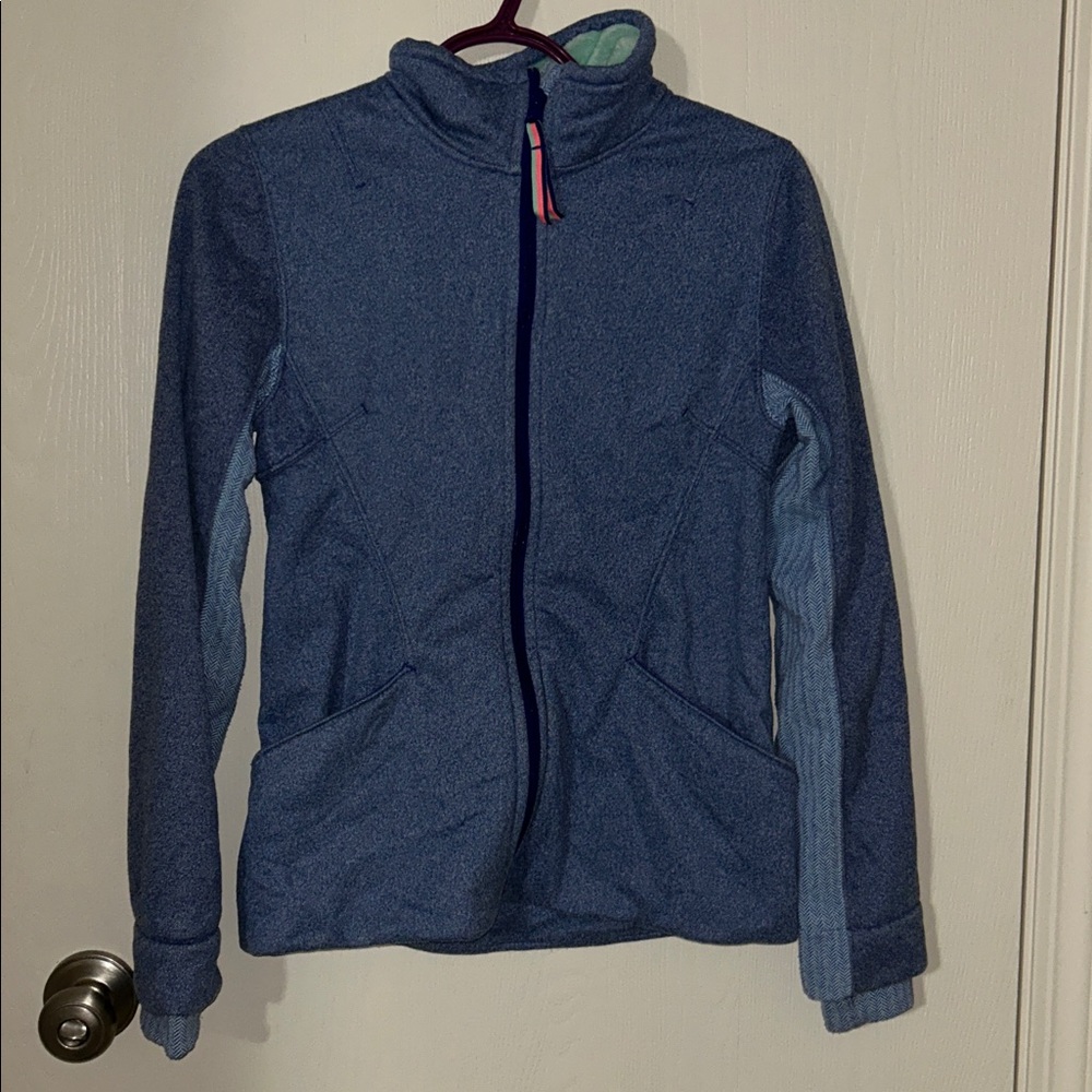 Ivivva Blue & Mint Green Warm Jacket